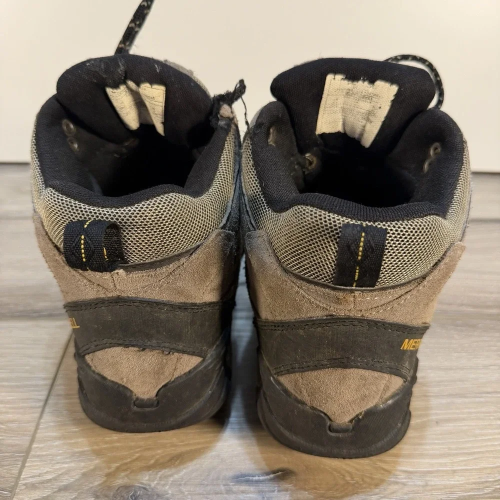 Merrell Hilltop Vent Mid‎ Waterproof Brindle Hiking Boot Mens Size 10